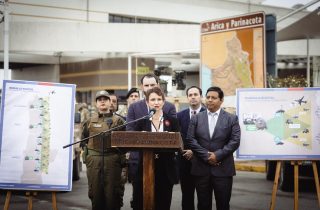 Ministra Tohá destacó en Arica proyecto Muralla Digital para el control fronterizo